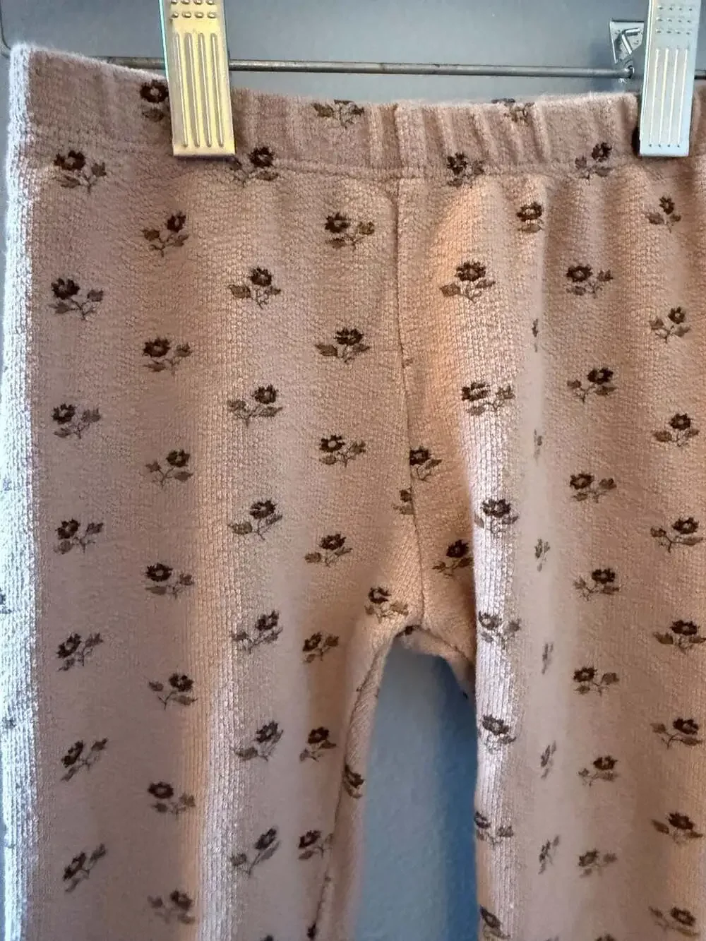 Rylee + Cru Spongey Knit Floral Long Sleeve Top and Leggings Set
